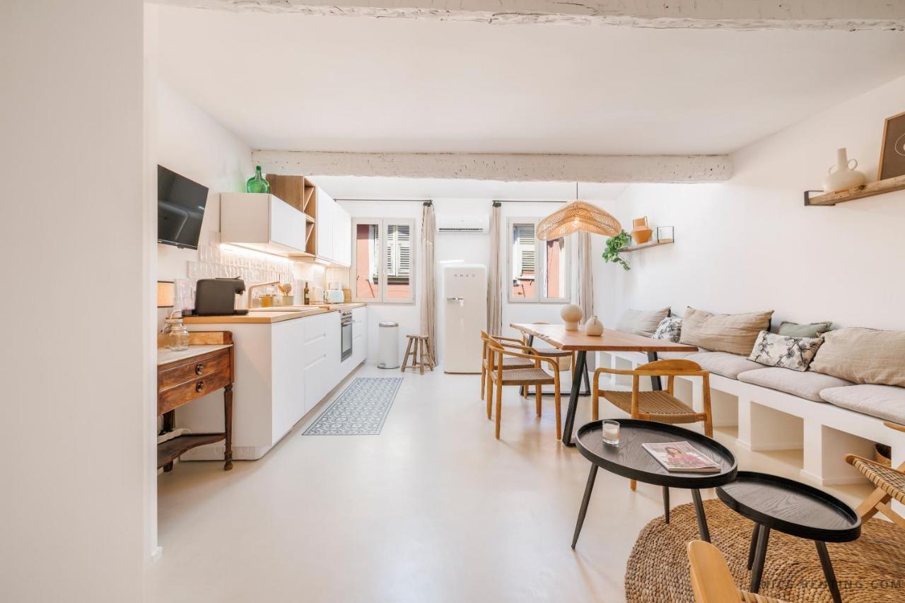 Nice Renting - Neuve - Luxury Triplex Old Town Massena Garibaldi - 4 Bedroom - Ac Extérieur photo