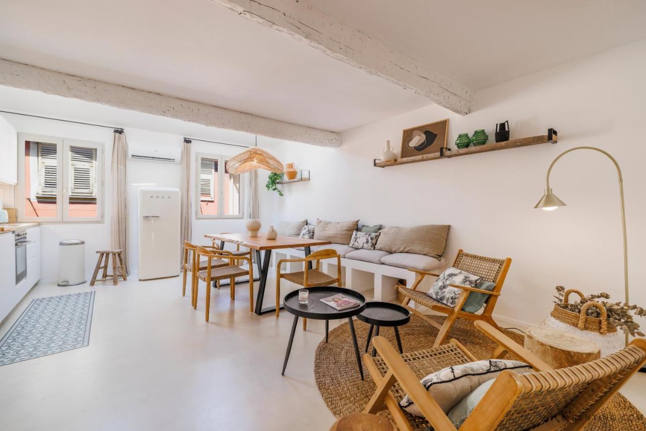 Nice Renting - Neuve - Luxury Triplex Old Town Massena Garibaldi - 4 Bedroom - Ac Extérieur photo